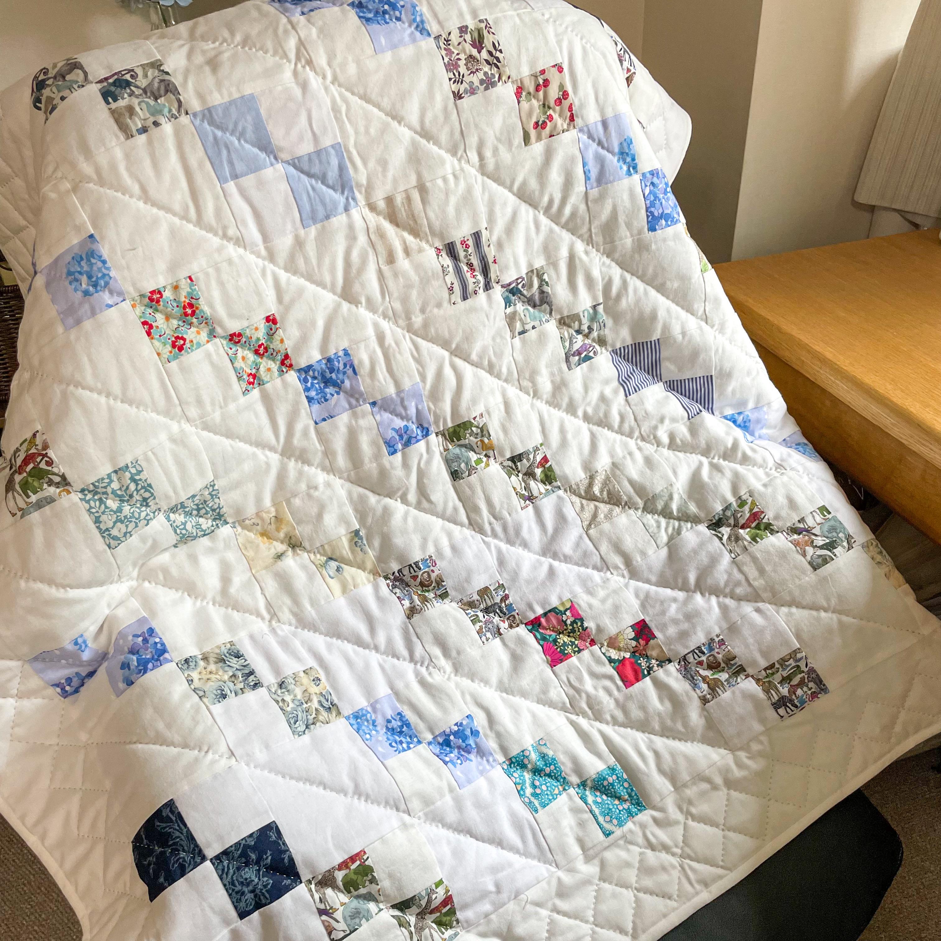 一点ものパッチワークキルト＊コレクション1枚目の画像